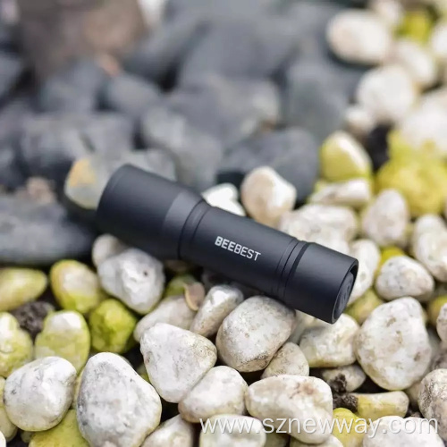 BEEBEST F1 130m Mini Flashlight Portable Mini Torch